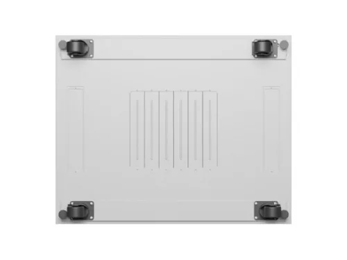 Lanberg FF01-8042-23SL 19" 42U SZÉL:800mm MÉLY:1200mm MAG:2121mm lapraszerelt LCD hálós fémajtós szürke álló rack szekrény