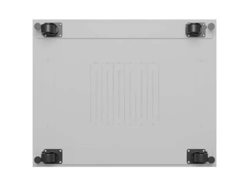 Lanberg FF01-8047-12SL 19" 47U SZÉL:800mm MÉLY:1000mm MAG:2343mm lapraszerelt LCD üvegajtós szürke szerver szekrény