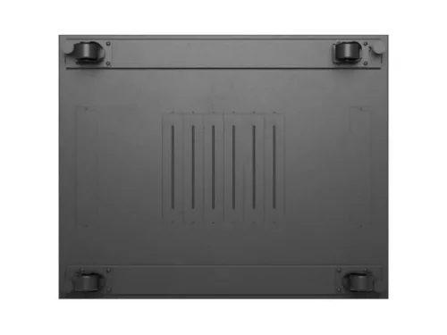 Lanberg FF01-8047-23BL 19" 47U SZÉL:800mm MÉLY:1000mm MAG:2344mm lapraszerelt LCD hálós fémajtós fekete álló szerver szekrény