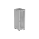 Lanberg FF01-8047-23SL 19" 47U SZÉL:800mm MÉLY:1000mm MAG:2343mm lapraszerelt LCD hálós fémajtós szürke szerver szekrény