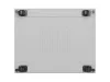 Lanberg FF01-8047-23SL 19" 47U SZÉL:800mm MÉLY:1000mm MAG:2343mm lapraszerelt LCD hálós fémajtós szürke szerver szekrény