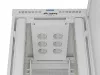 Lanberg FF01-8047-23SL 19" 47U SZÉL:800mm MÉLY:1000mm MAG:2343mm lapraszerelt LCD hálós fémajtós szürke szerver szekrény