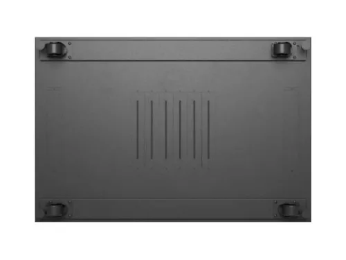 Lanberg FF01-8227-12BL 19" 27U SZÉL:800mm MÉLY:1200mm MAG:1456mm lapraszerelt LCD üvegajtós fekete szerver szekrény