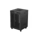 Lanberg FF01-8822-23BL 19" 22U SZÉL:800mm MÉLY:800mm MAG:1239mm lapraszerelt LCD hálós fémajtós fekete álló rack szekrény