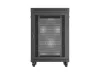 Lanberg FF01-8822-23BL 19" 22U SZÉL:800mm MÉLY:800mm MAG:1239mm lapraszerelt LCD hálós fémajtós fekete álló rack szekrény