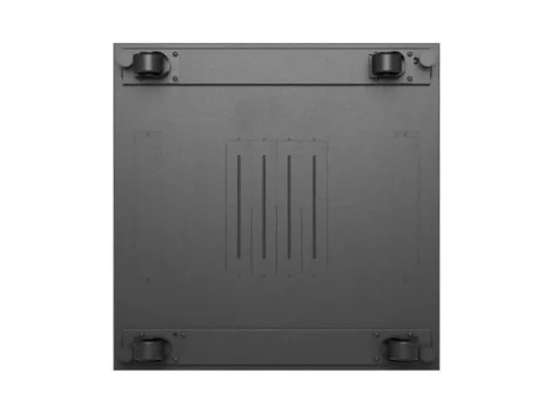 Lanberg FF01-8822-23BL 19" 22U SZÉL:800mm MÉLY:800mm MAG:1239mm lapraszerelt LCD hálós fémajtós fekete álló rack szekrény