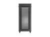 Lanberg FF01-8837-23BL 19" 37U SZÉL:800mm MÉLY:800mm MAG:1721mm lapraszerelt LCD hálós fémajtós fekete álló rack szekrény
