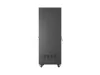 Lanberg FF01-8842-23BL 19" 42U SZÉL:800mm MÉLY:800mm MAG:2122mm lapraszerelt LCD hálós fémajtós fekete álló rack szekrény