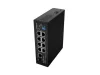 Lanberg ILFE-8P-1GE-1S-120 8xFE 10/100Mb/s LAN POE port 90W 1xGbE uplink LAN port 1xSFP uplink port ipari swtich