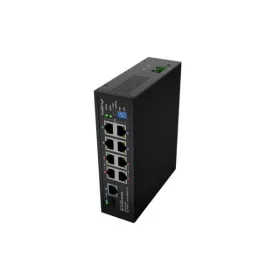   Lanberg ILFE-8P-1GE-1S-120 8xFE 10/100Mb/s LAN POE port 90W 1xGbE uplink LAN port 1xSFP uplink port ipari swtich
