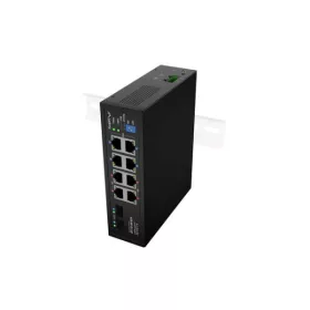   Lanberg ILGE-8P-2S-120 8xGbE LAN POE+/++ port 2xSFP uplink port 90W ipari swtich