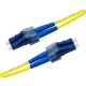 LinkEasy LCU-LCU-SM-5M-D Duplex optikai patch kábel 4x LC/UPC csatlakozóval 3mm duplex core 9/125 LSZH 5m
