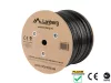 Lanberg LCU6-21CU-0305-BK Cat.6 UTP PE CU Fca 250MHz AWG23 305m árnyékolatlan fekete kültéri kábel
