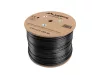 Lanberg LCU6-21CU-0305-BK Cat.6 UTP PE CU Fca 250MHz AWG23 305m árnyékolatlan fekete kültéri kábel