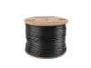 Lanberg LCU6-21CU-0305-BK Cat.6 UTP PE CU Fca 250MHz AWG23 305m árnyékolatlan fekete kültéri kábel