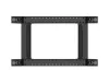 Lanberg OR01-6022-B 19" 22U SZÉL:600mm MÉLY:1000mm MAG:1673mm lapraszerelt fekete rack keret