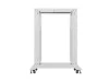 Lanberg OR01-6022-S 19" 22U SZÉL:600mm MÉLY:1000mm MAG:1673mm lapraszerelt szürke rack keret