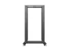 Lanberg OR01-6032-B 19" 32U SZÉL:600mm MÉLY:1000mm MAG:1673mm lapraszerelt fekete rack keret