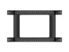 Lanberg OR01-6032-B 19" 32U SZÉL:600mm MÉLY:1000mm MAG:1673mm lapraszerelt fekete rack keret