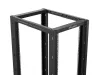 Lanberg OR01-6032-B 19" 32U SZÉL:600mm MÉLY:1000mm MAG:1673mm lapraszerelt fekete rack keret