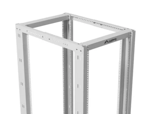 Lanberg OR01-6032-S 19" 32U SZÉL:600mm MÉLY:1000mm MAG:1673mm lapraszerelt szürke rack keret