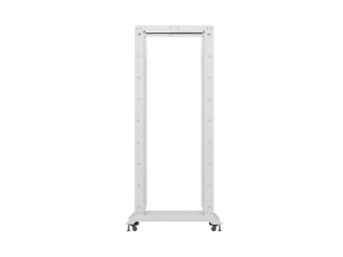 Lanberg OR01-6042-S 19" 42U SZÉL:600mm MÉLY:1000mm MAG:2118mm lapraszerelt szürke rack keret