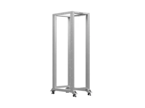 Lanberg OR01-6042-S 19" 42U SZÉL:600mm MÉLY:1000mm MAG:2118mm lapraszerelt szürke rack keret