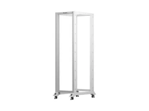 Lanberg OR01-6042-S 19" 42U SZÉL:600mm MÉLY:1000mm MAG:2118mm lapraszerelt szürke rack keret