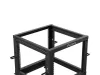 Lanberg OR01-6109-B 19" 9U SZÉL:600mm MÉLY:600-1100mm MAG:577mm lapraszerelt fekete állítható rack keret