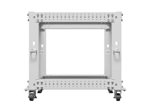 Lanberg OR01-6109-S 19" 9U SZÉL:600mm MÉLY:600-1100mm MAG:577mm lapraszerelt szürke állítható rack keret