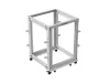 Lanberg OR01-6115-S 19" 15U SZÉL:600mm MÉLY:600-1100mm MAG:844mm lapraszerelt szürke állítható rack keret