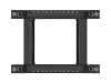 Lanberg OR01-6818-B 19" 18U SZÉL:600mm MÉLY:800mm MAG:981mm lapraszerelt fekete rack keret