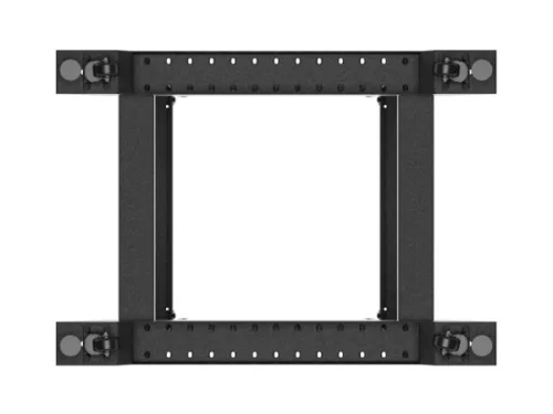 Lanberg OR01-6818-B 19" 18U SZÉL:600mm MÉLY:800mm MAG:981mm lapraszerelt fekete rack keret