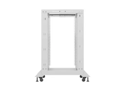Lanberg OR01-6818-S 19" 18U SZÉL:600mm MÉLY:800mm MAG:981mm lapraszerelt szürke rack keret