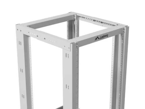 Lanberg OR01-6818-S 19" 18U SZÉL:600mm MÉLY:800mm MAG:981mm lapraszerelt szürke rack keret