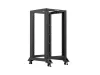 Lanberg OR01-6822-B 19" 22U SZÉL:600mm MÉLY:800mm MAG:1249mm lapraszerelt fekete rack keret