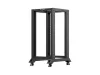 Lanberg OR01-6822-B 19" 22U SZÉL:600mm MÉLY:800mm MAG:1249mm lapraszerelt fekete rack keret