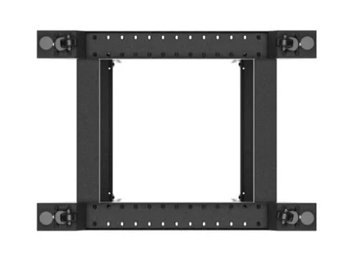 Lanberg OR01-6822-B 19" 22U SZÉL:600mm MÉLY:800mm MAG:1249mm lapraszerelt fekete rack keret