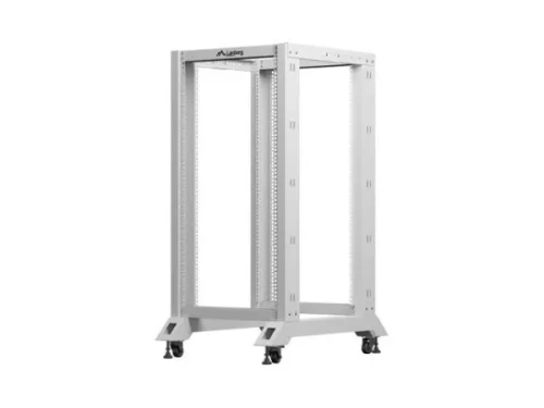 Lanberg OR01-6822-S 19" 22U SZÉL:600mm MÉLY:800mm MAG:1249mm lapraszerelt szürke rack keret