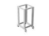 Lanberg OR01-6822-S 19" 22U SZÉL:600mm MÉLY:800mm MAG:1249mm lapraszerelt szürke rack keret