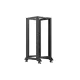 Lanberg OR01-6827-B 19" 27U SZÉL:600mm MÉLY:800mm MAG:1472mm lapraszerelt fekete rack keret