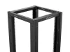 Lanberg OR01-6827-B 19" 27U SZÉL:600mm MÉLY:800mm MAG:1472mm lapraszerelt fekete rack keret