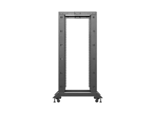 Lanberg OR01-6827-B 19" 27U SZÉL:600mm MÉLY:800mm MAG:1472mm lapraszerelt fekete rack keret