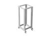 Lanberg OR01-6827-S 19" 27U SZÉL:600mm MÉLY:800mm MAG:1472mm lapraszerelt szürke rack keret
