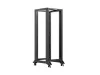 Lanberg OR01-6832-B 19" 32U SZÉL:600mm MÉLY:800mm MAG:1694mm lapraszerelt fekete rack keret