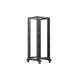 Lanberg OR01-6832-B 19" 32U SZÉL:600mm MÉLY:800mm MAG:1694mm lapraszerelt fekete rack keret