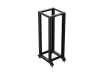 Lanberg OR01-6832-B 19" 32U SZÉL:600mm MÉLY:800mm MAG:1694mm lapraszerelt fekete rack keret