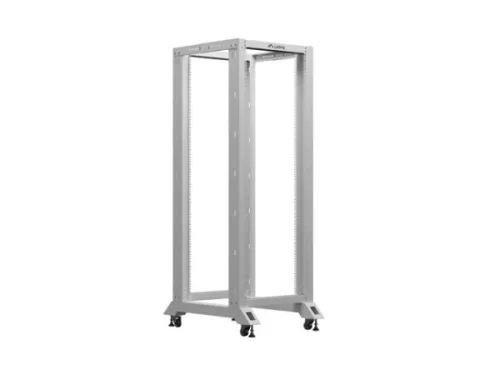 Lanberg OR01-6832-S 19" 32U SZÉL:600mm MÉLY:800mm MAG:1694mm lapraszerelt szürke rack keret