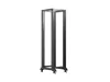 Lanberg OR01-6842-B 19" 42U SZÉL:600mm MÉLY:800mm MAG:2138mm lapraszerelt fekete rack keret