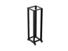 Lanberg OR01-6842-B 19" 42U SZÉL:600mm MÉLY:800mm MAG:2138mm lapraszerelt fekete rack keret